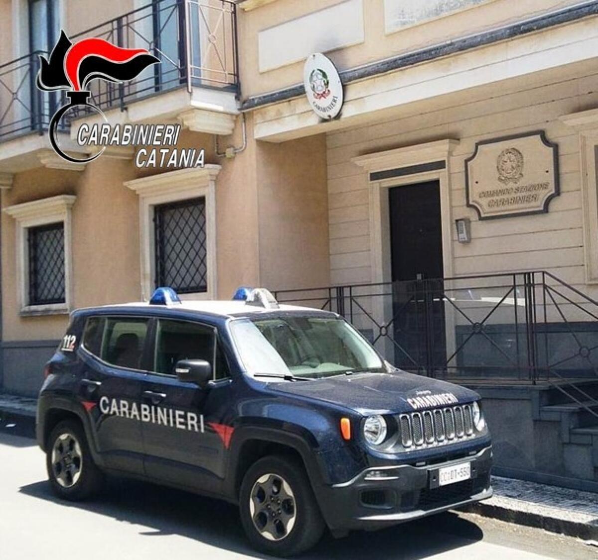 ZAFFERANA ETNEA. L’ALBERGO ERA IL LORO “MAGAZZINO”: BECCATI CON LA REFURTIVA NELL’AUTO - 
