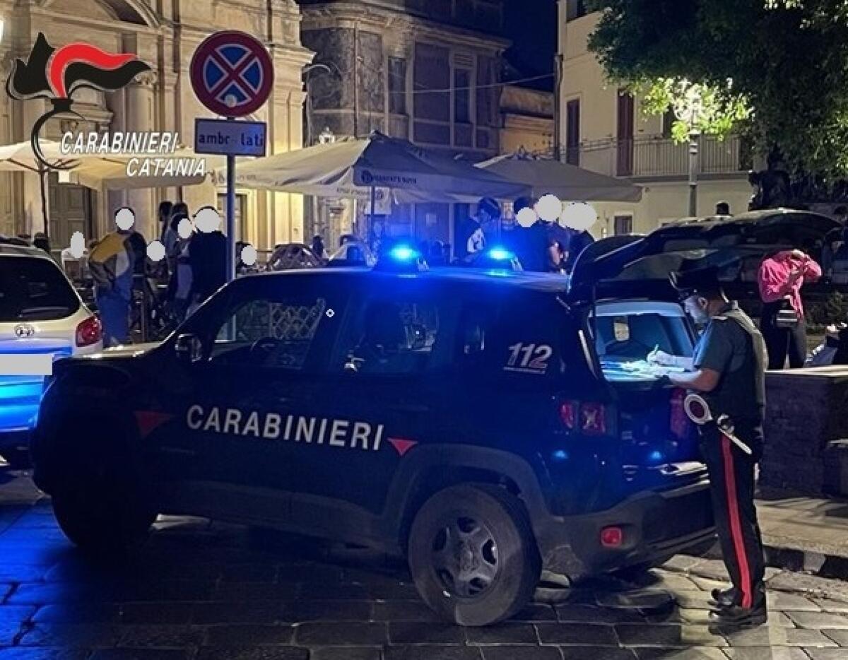 MOVIDA SELVAGGIA A BIANCAVILLA: MULTE PER 19MILA EURO - 