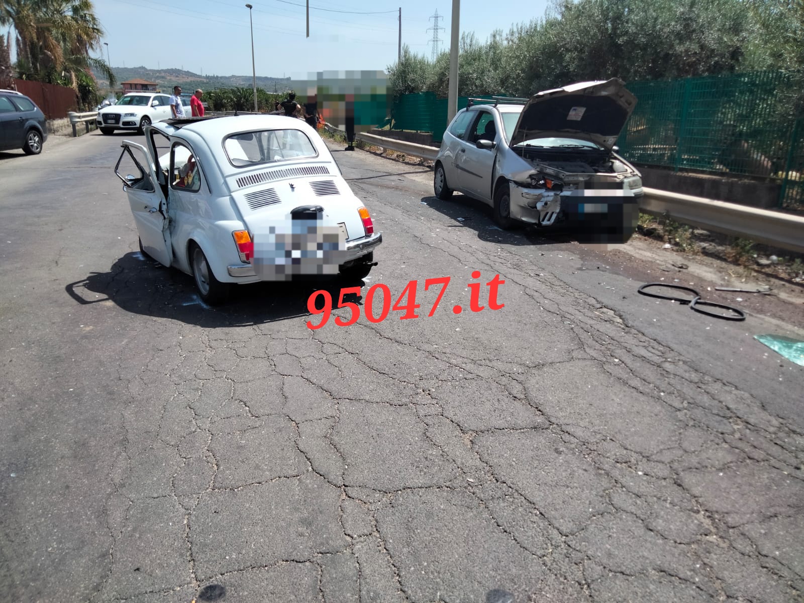 GRAVE INCIDENTE A TRE FONTANE, VVF ED ELISOCCORSO SUL POSTO