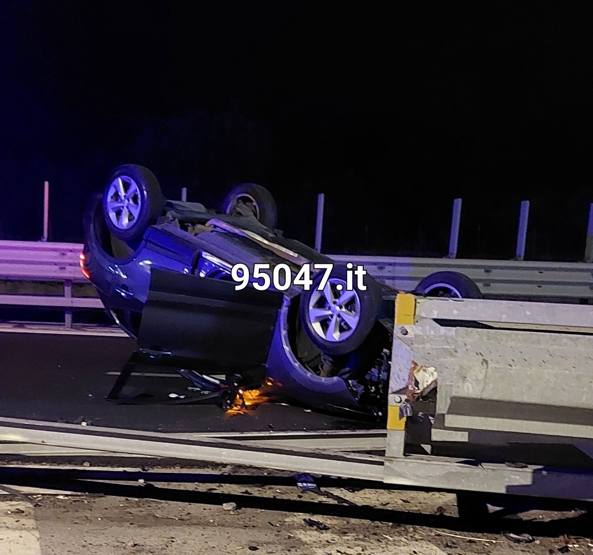 CINQUE FERITI IL BILANCIO DI DUE INCIDENTI AVVENUTI NELLA SERATA DI IERI A PATERNO' E BELPASSO -  LE FOTO