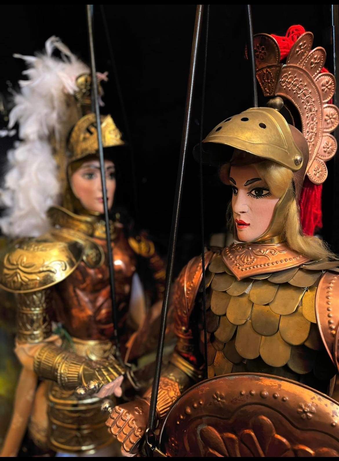 LA COMPAGNIA TEATRALE THALÌA DI PATERNO' A L’AQUILA  PER RAPPRESENTARE L’OPERA DEI PUPI