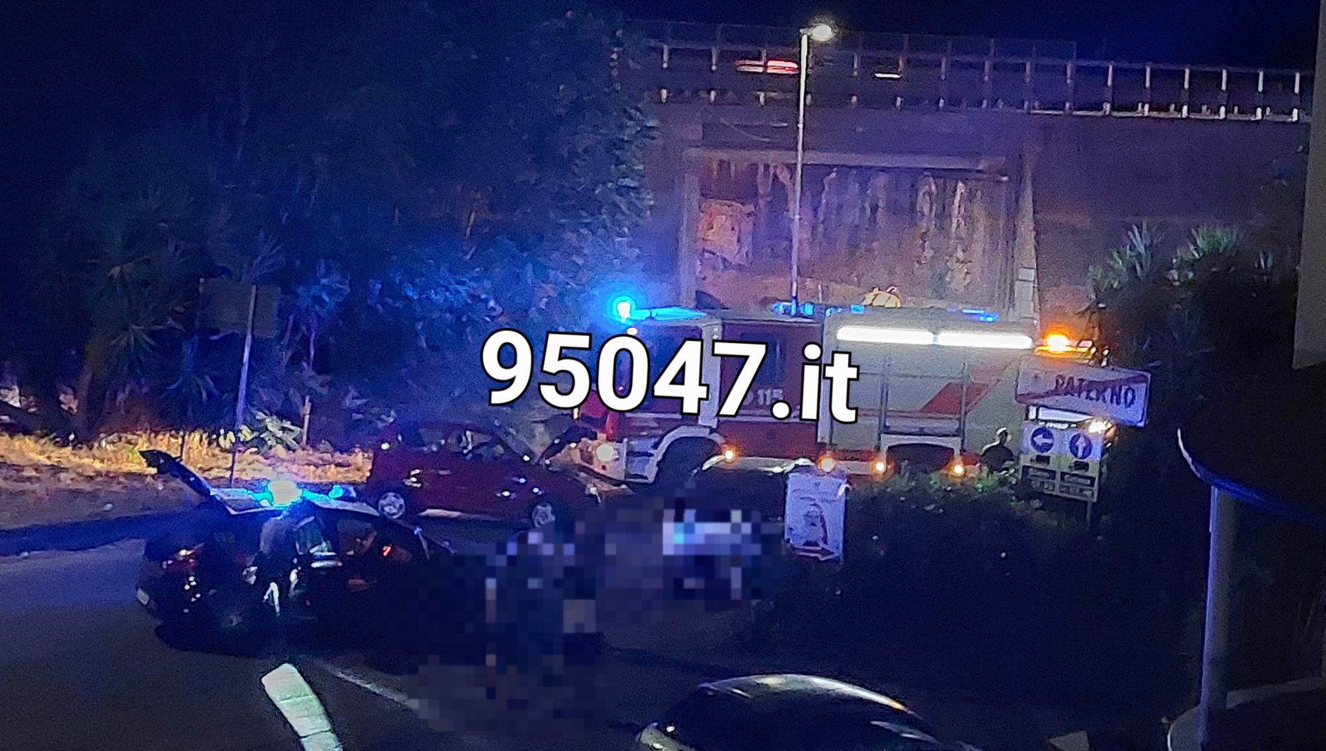 CINQUE FERITI IL BILANCIO DI DUE INCIDENTI AVVENUTI NELLA SERATA DI IERI A PATERNO' E BELPASSO -  LE FOTO