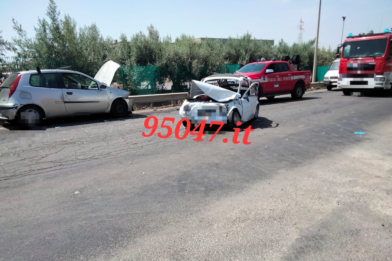 GIORNATA DI GRAVI INCIDENTI NEL COMPRENSORIO. LE FOTO