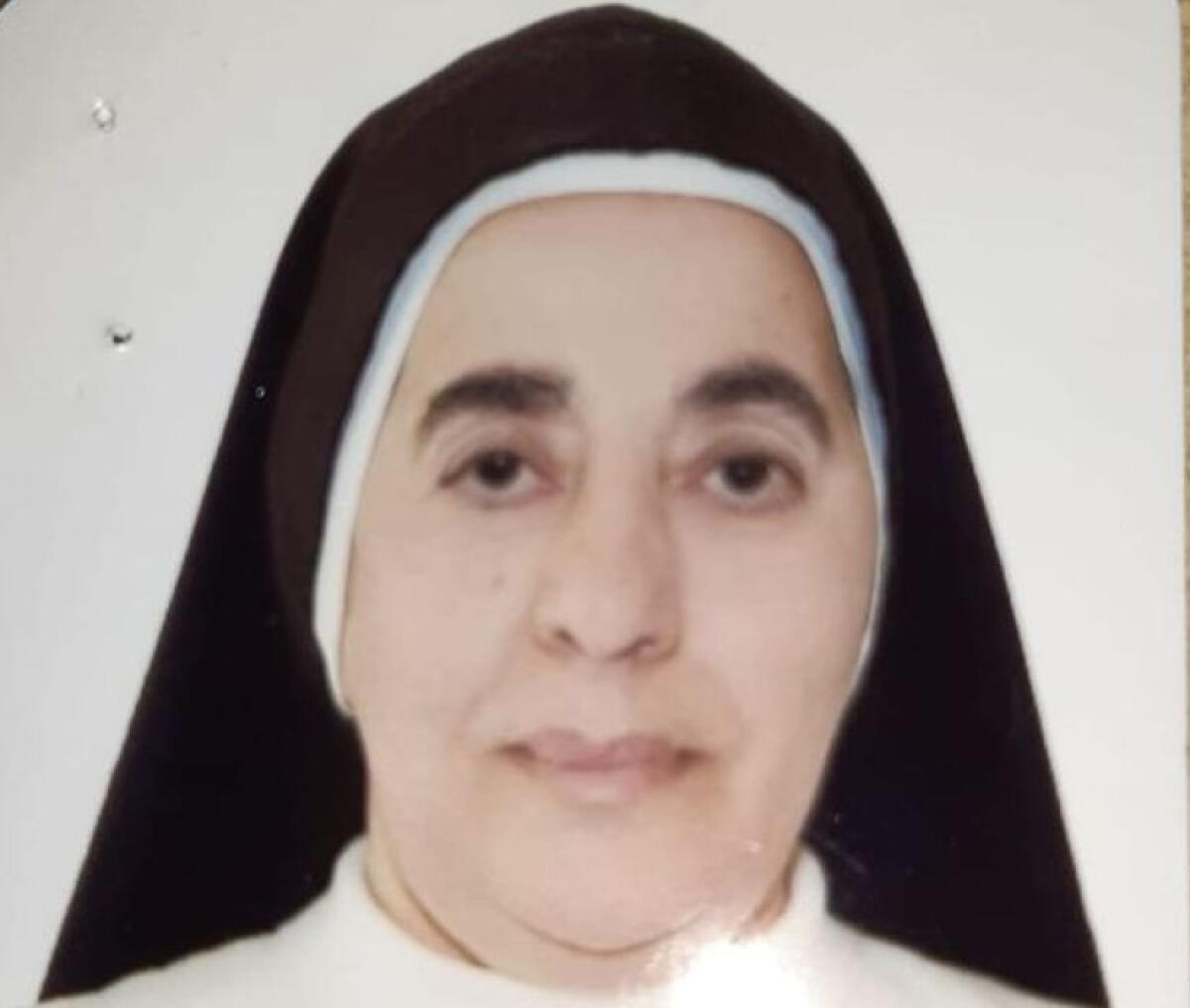 PATERNÒ: E' MORTA A 75 ANNI  SUOR SANTINA, IL RICORDO DEL SINDACO - 