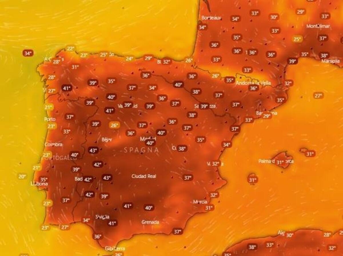 ONDATA DI CALDO IN SPAGNA, 84 MORTI IN 3 GIORNI E DECINE DI INCENDI - 