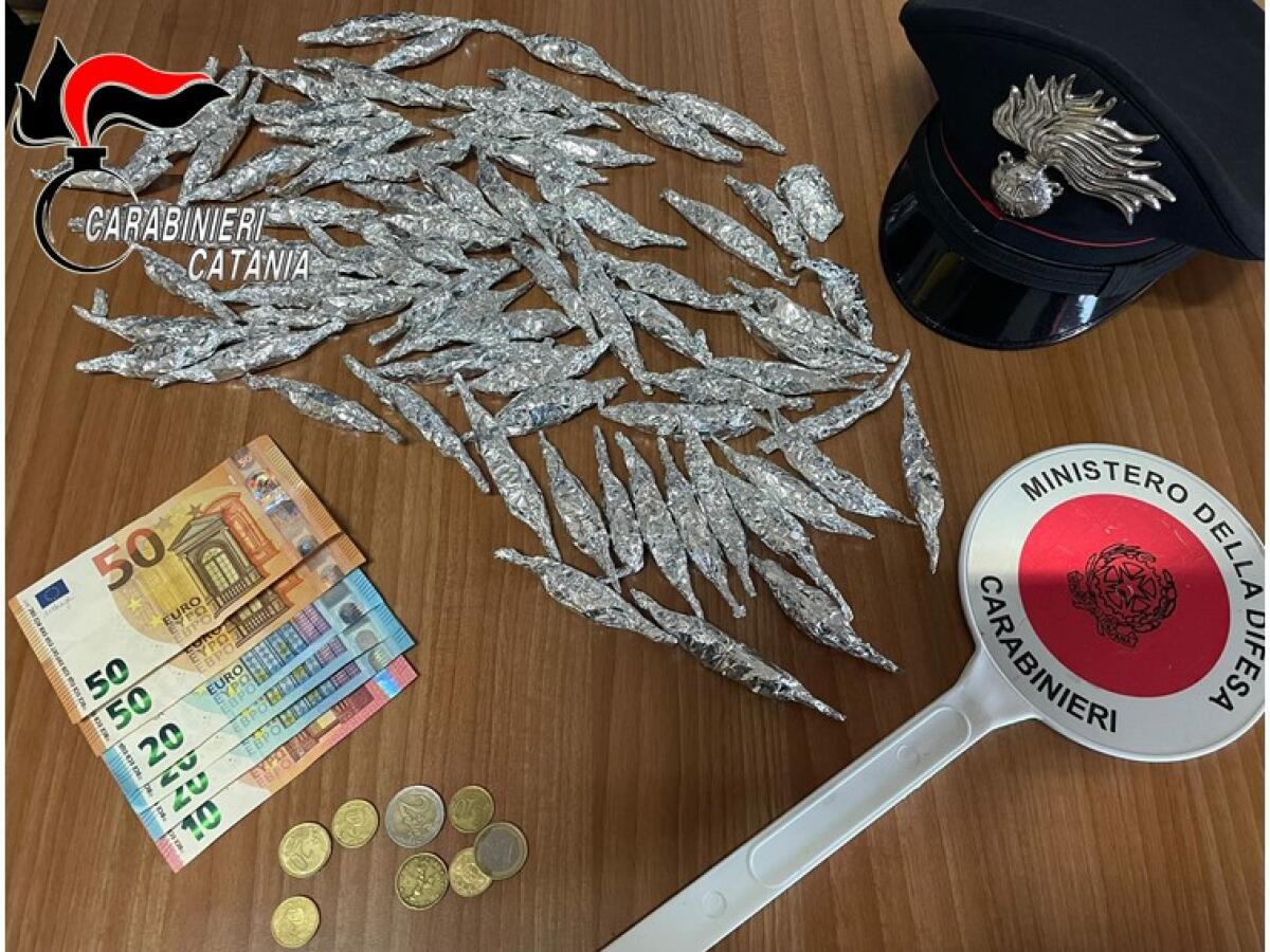 PATERNÒ. A VOLTE RITORNANO … PER RIPRENDERE LA DROGA: ARRESTATO 21ENNE - 