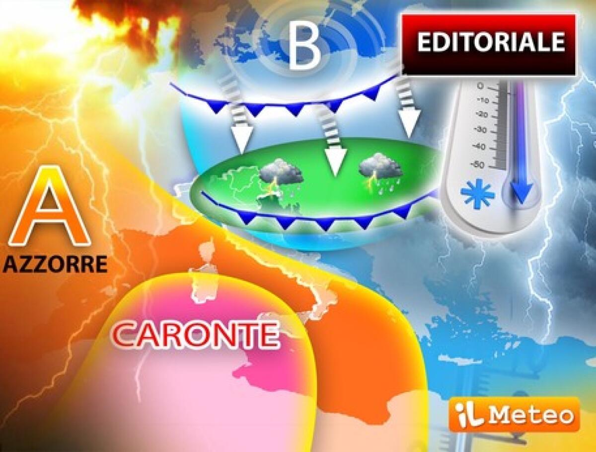 PREVISIONI METEO,  DA GIOVEDÌ TREGUA GRAZIE AD ANTICICLONE DELLE AZZORRE TEMPERATURE IN DISCESA - 