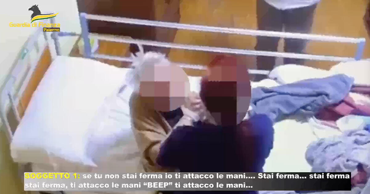 Anziani legati per ore al letto o alla sedia a rotelle, pugni e schiaffi: scovata casa di riposo lager a Palermo - 