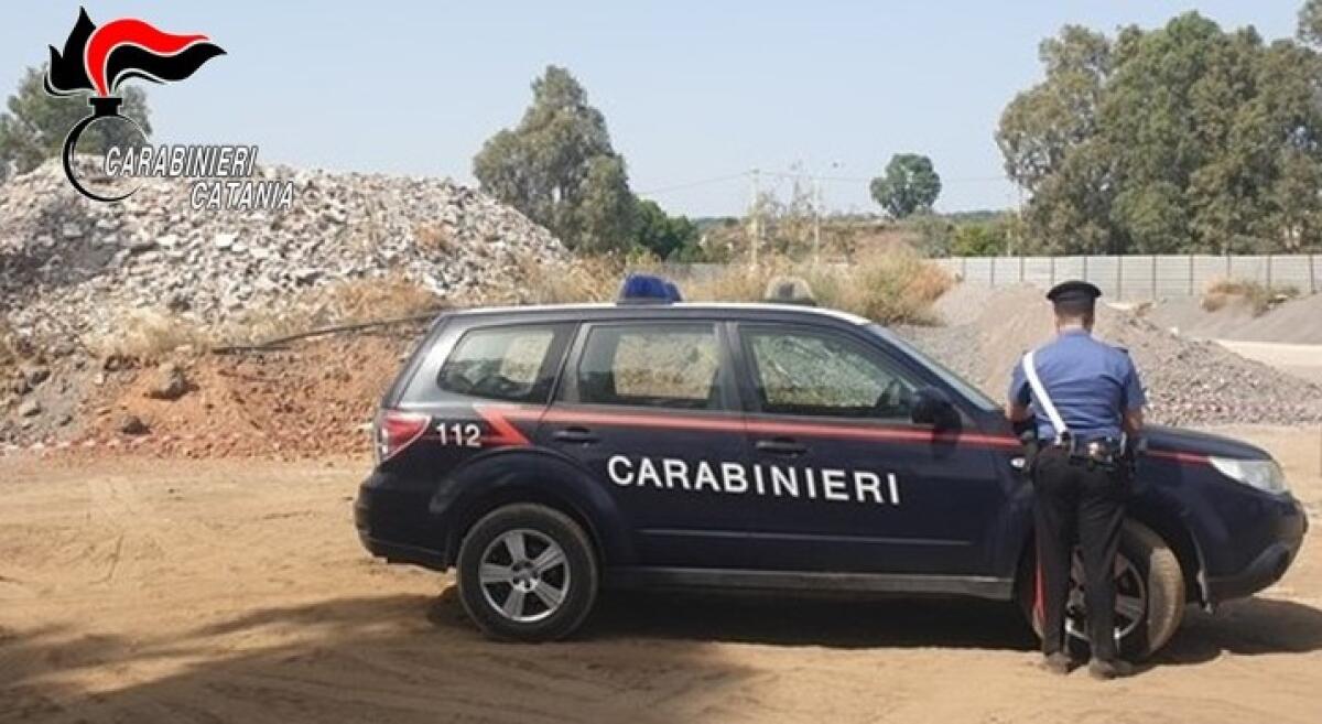 SEQUESTRATA UNA DISCARICA ABUSIVA IN VIA MONGIBELLO, DENUNCIATI I SOCI - 