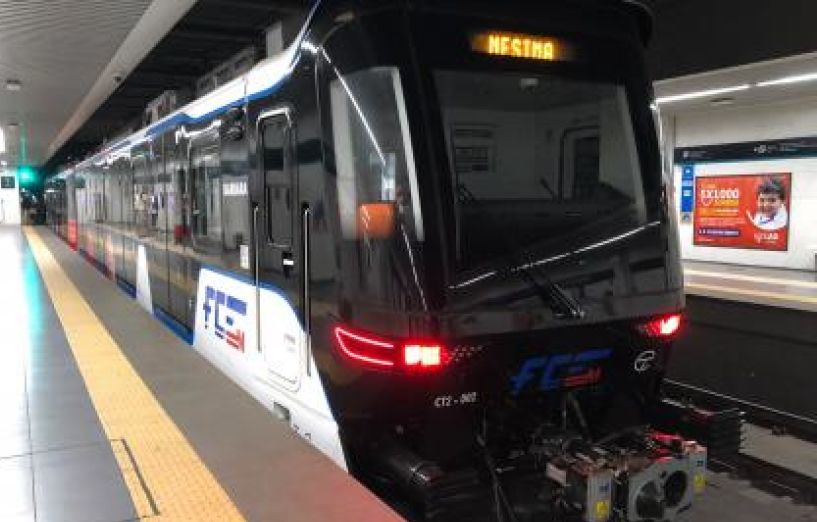 DOPO "AGATA", ECCO "BARBARA", IL SECONDO DEI NUOVI TRENI ALLA METRO DI CATANIA