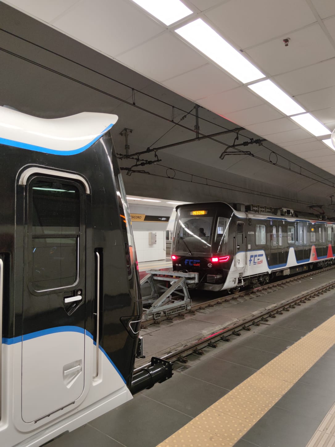 DOPO "AGATA", ECCO "BARBARA", IL SECONDO DEI NUOVI TRENI ALLA METRO DI CATANIA