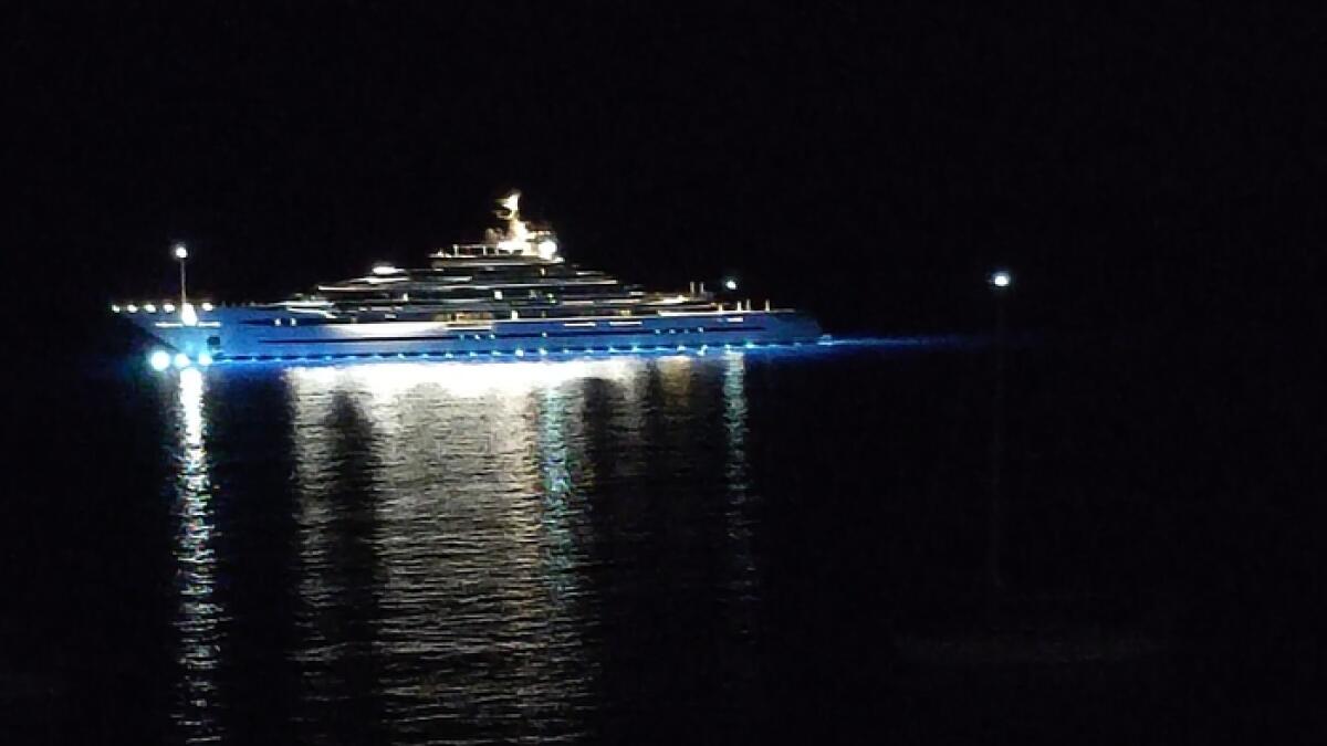 IL KAOS INCANTA LA NOTTE DI TAORMINA, LO YACHT DEI SOGNI DA 275 MILIONI DI EURO - 