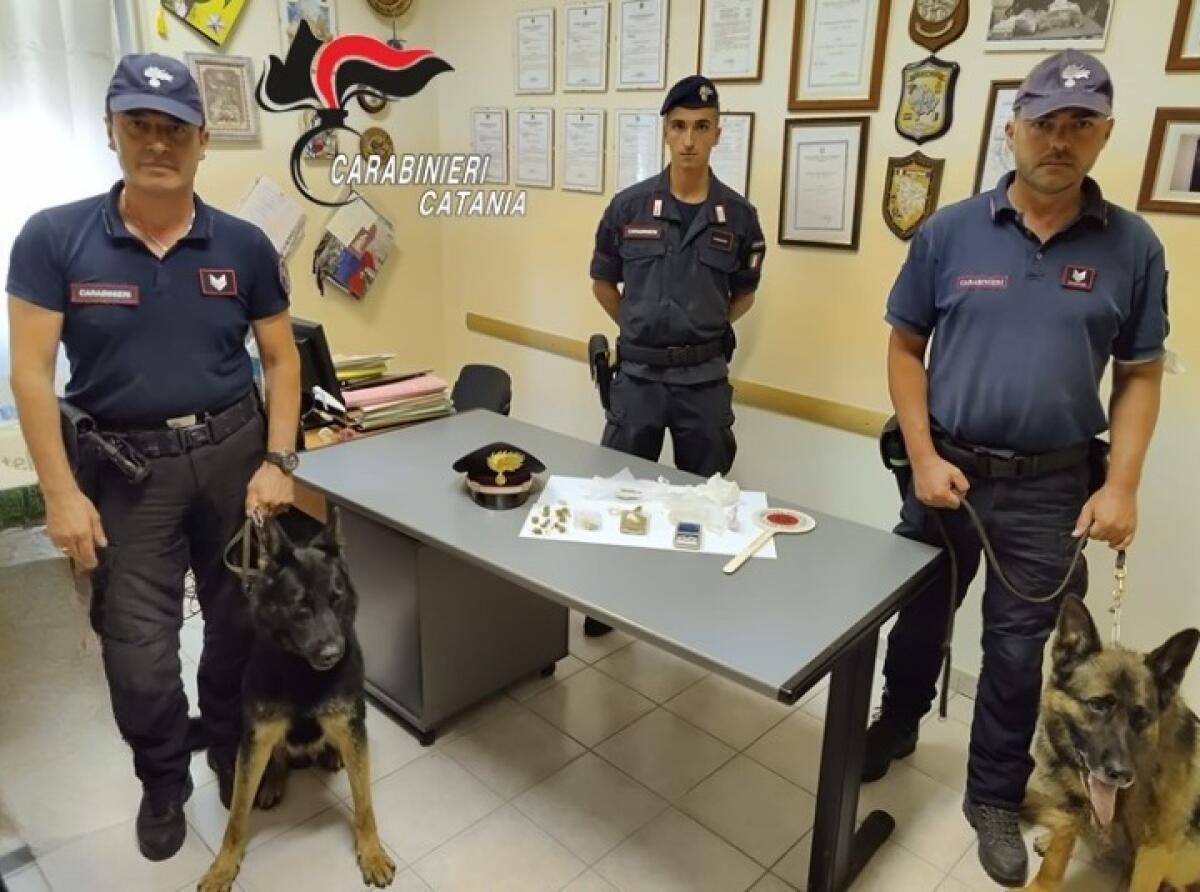 FIUMEFREDDO DI SICILIA, AVEVA ALLESTITO UNA RIVENDITA DI DROGA IN CASA: DENUNCIATO - 