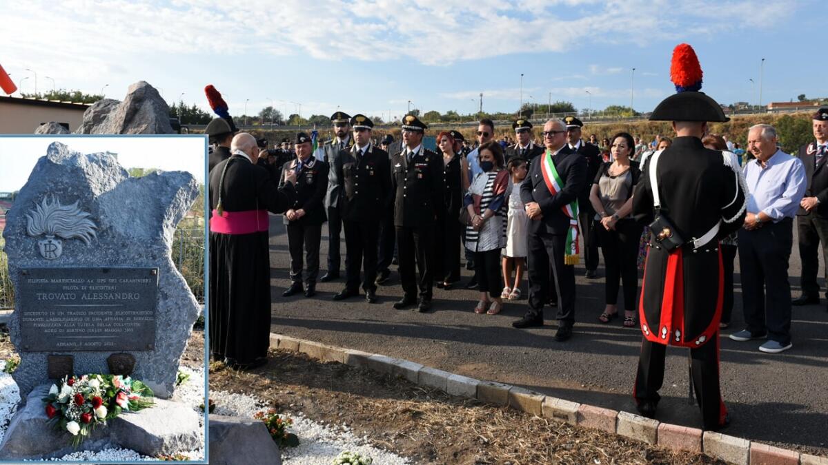 ADRANO: L’ ELISUPERFICIE INTITOLATA AL MARESCIALLO ALESSANDRO TROVATO - 