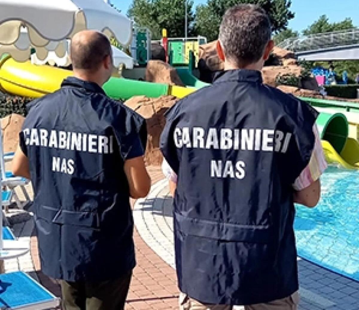 BLITZ DEI NAS NEI PARCHI ACQUATICI: CHIUSE 10 STRUTTURE,  UNA È IN PROVINCIA DI MESSINA - 