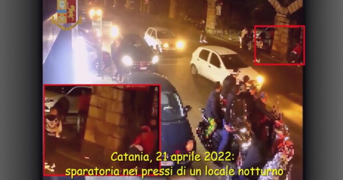CATANIA, RISSA DEGENERA IN SPARATORIA AL PORTO: 2 FERITI E 5 ARRESTI - 