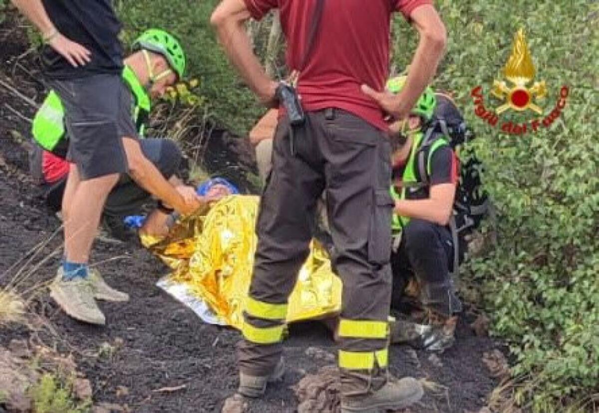 RINTRACCIATA E SOCCORSA UNA PERSONA IN DIFFICOLTÀ DISPERSA SULL’ETNA - 