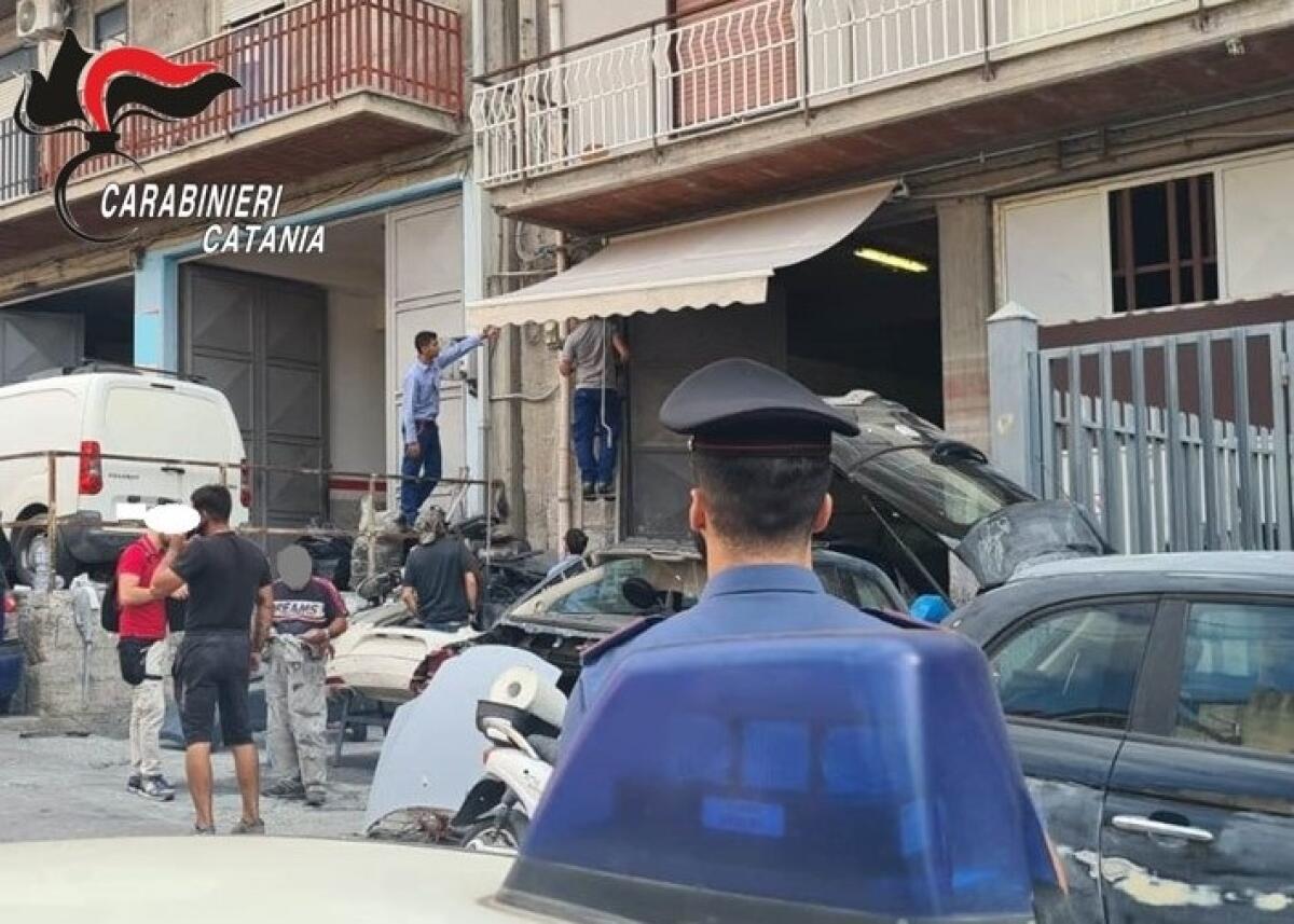 CATANIA. CONTRASTO ALL’ILLEGALITÀ DIFFUSA 5 DENUNCIATI - 