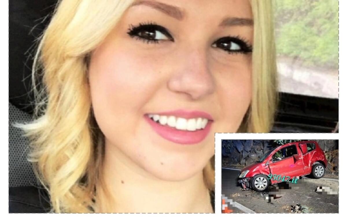 TRAGEDIA NELLA NOTTE AD ACICASTELLO, AUTO FINISCE CONTRO UN MURO: MORTA 25 ENNE - 