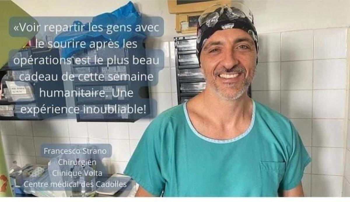 IL DOTTOR STRANO, ORIGINARIO DI PATERNO', IN MISSIONE UMANITARIA - 