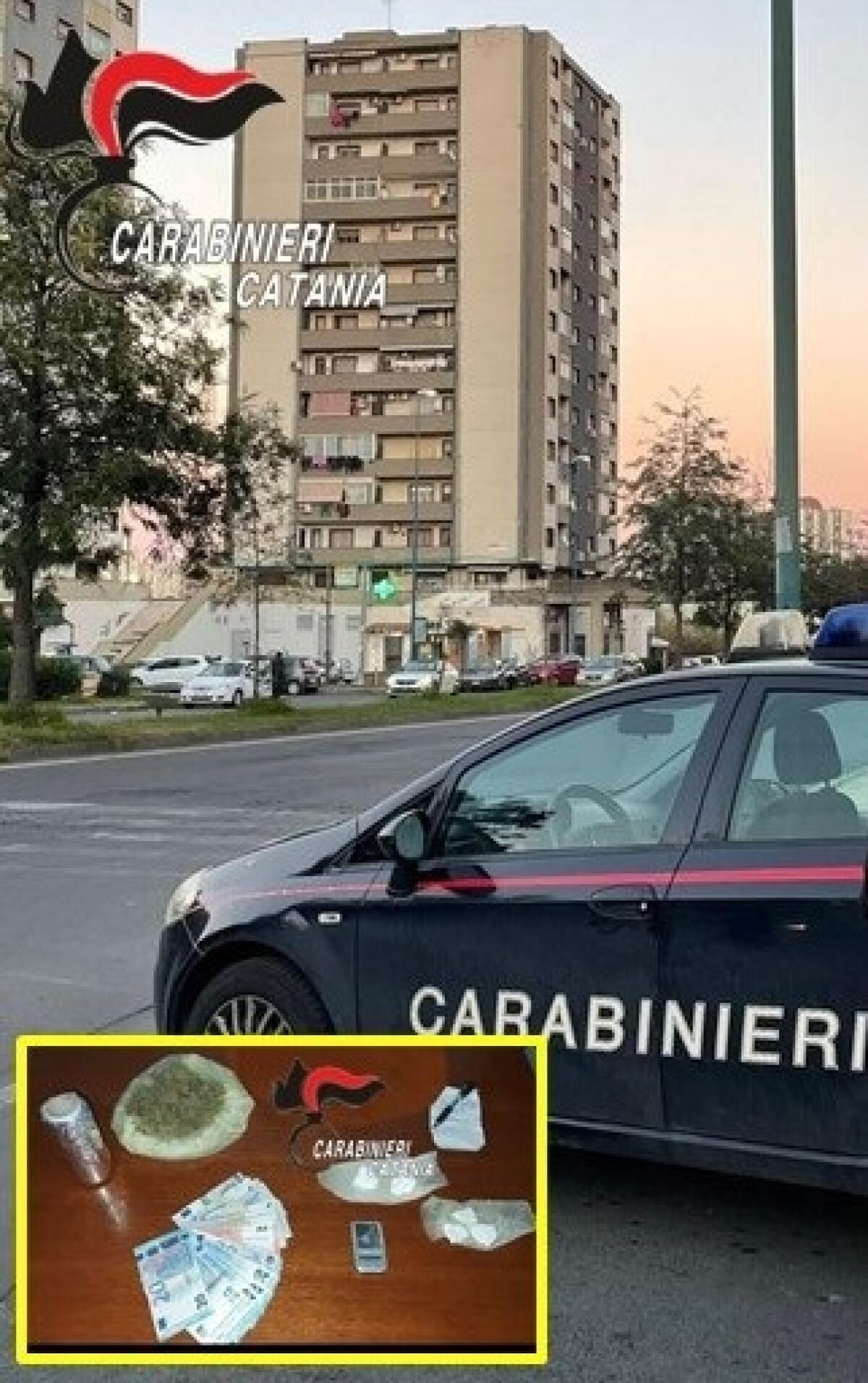 “LIBRINO”: ARRESTATO UN PUSHER CON “POSTAZIONE DA LAVORO” NELL’ANDRONE DEL PALAZZO E UN 68ENNE EVASO DAI DOMICILIARI - 