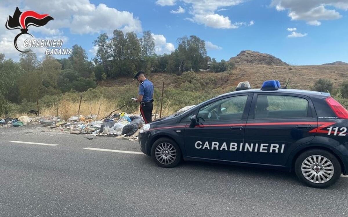 MISTERBIANCO . SORPRESO A BRUCIARE RIFIUTI IN CONTRADA “SORBIA”: DENUNCIATO UN 77ENNE. - 
