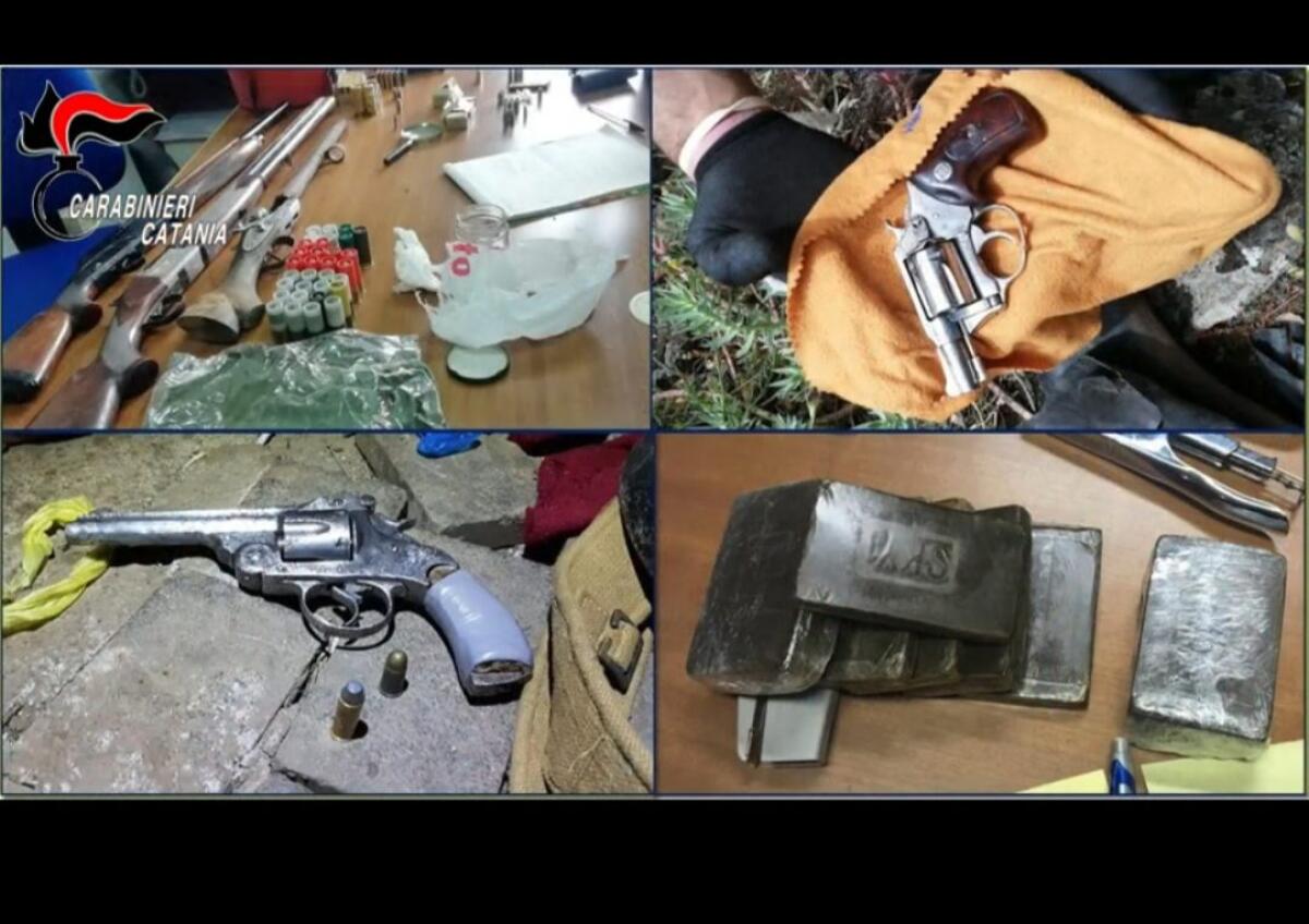 BLITZ DEI CARABINIERI NEL CATANESE CONTRO CLAN LAUDANI, 30 INDAGATI - 