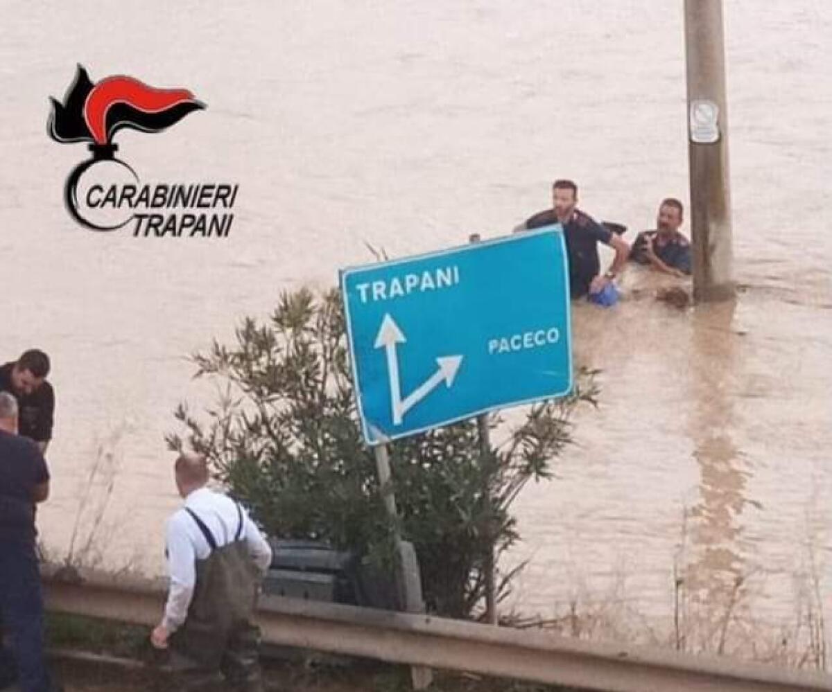MALTEMPO: PROTEZIONE CIVILE, SERIA SITUAZIONE NEL TRAPANESE - 