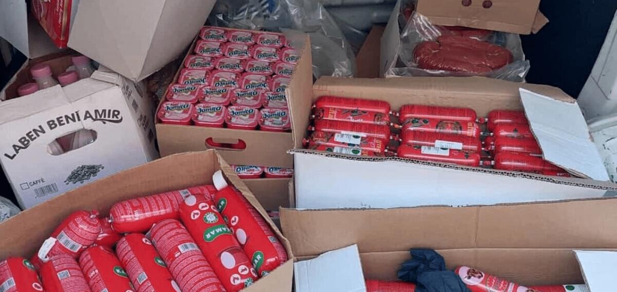 SALUMI E LATTICINI IN CAMION NON REFRIGERATO, POLSTRADA SEQUESTRA 200 CHILI DI PRODOTTI ALIMENTARI SULLA CATANIA PALERMO - 