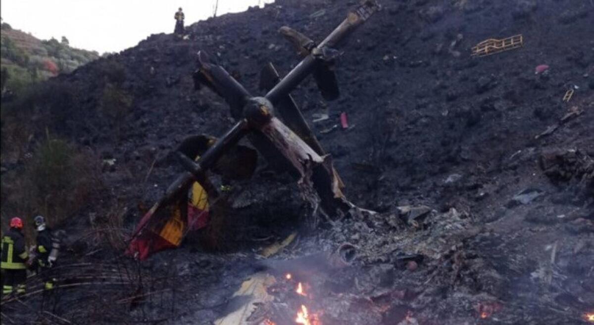 CANADAIR PRECIPITATO SULL’ETNA, RITROVATI I RESTI DEI DUE PILOTI - 