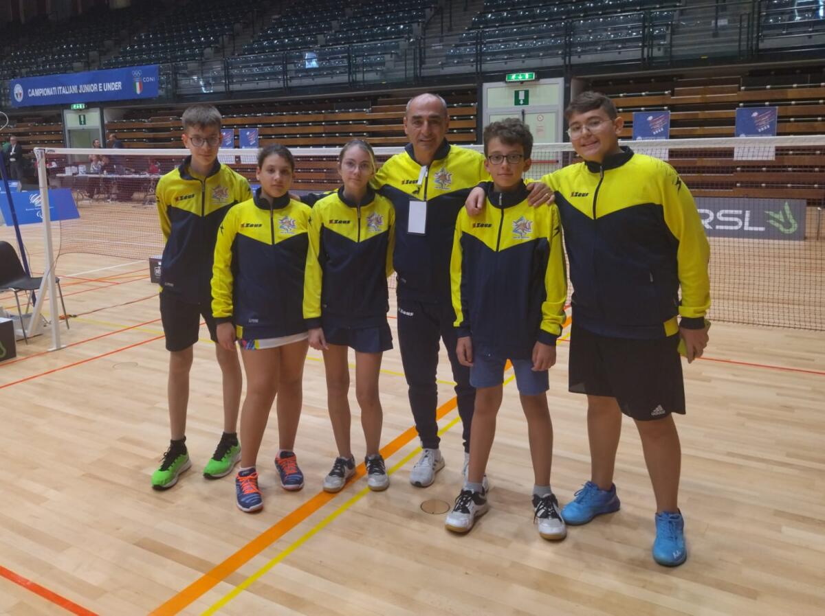 OTTIMI RISULTATI PER I GIOVANI ATLETI DELL'ASSOCIAZIONE PATERNO' BADMINTON AI CAMPIONATI ITALIANI - 