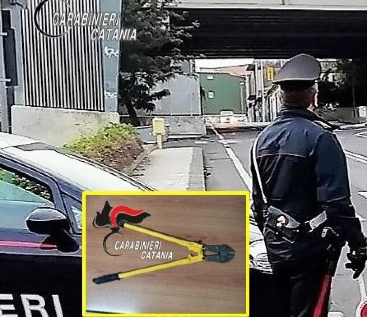 MISTERBIANCO. SORPRESO CON L’AUTO CARICA DI PEDANE RUBATE DA UN PONTEGGIO: ARRESTATO UN 29ENNE - 