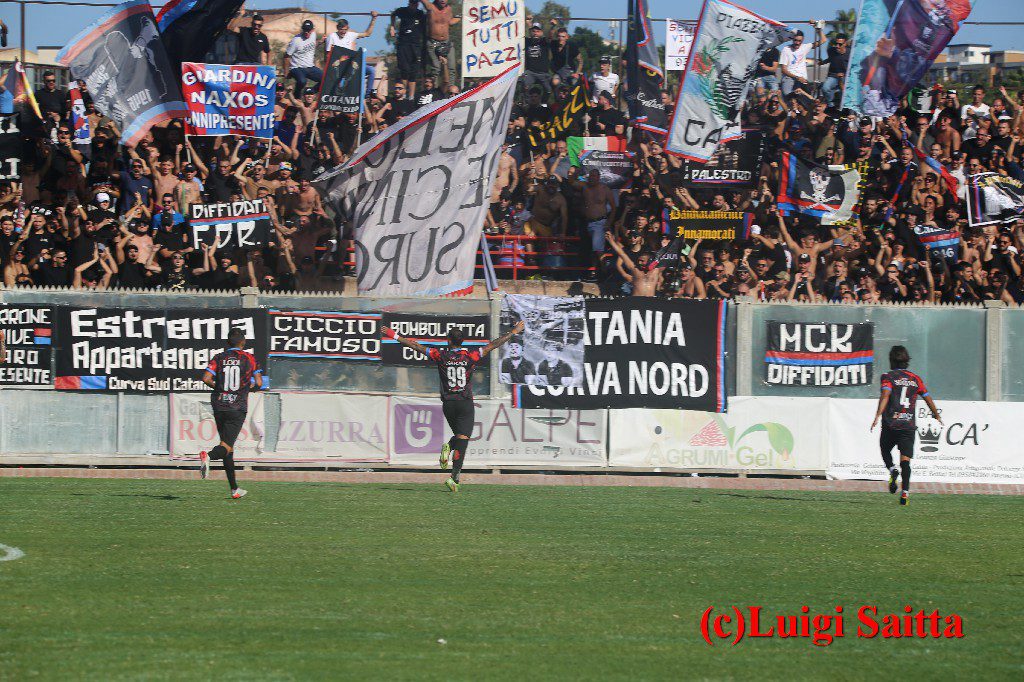 SPORT: IL PATERNO’ NON FERMA LA CORAZZATA CATANIA - LE FOTO