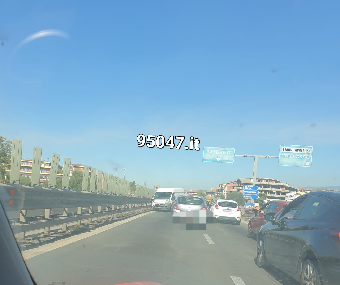 INCIDENTE SULLA SS121 A PIANO TAVOLA, CODE