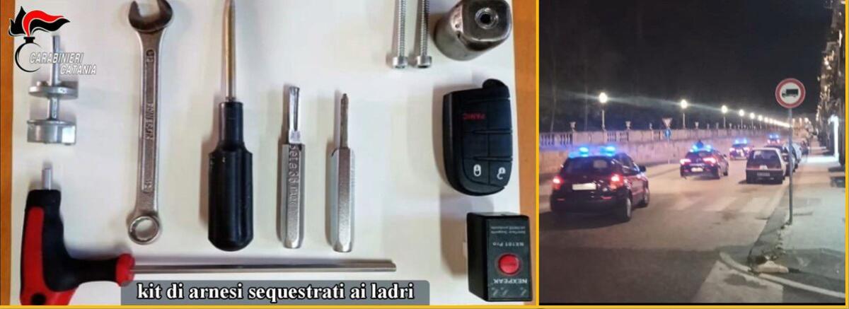 SGOMINATA BANDA SPECIALIZZATA IN FURTI D’AUTO, 6 ARRESTI 3 PERCEPIVANO IL REDDITO DI CITTADINANZA - 