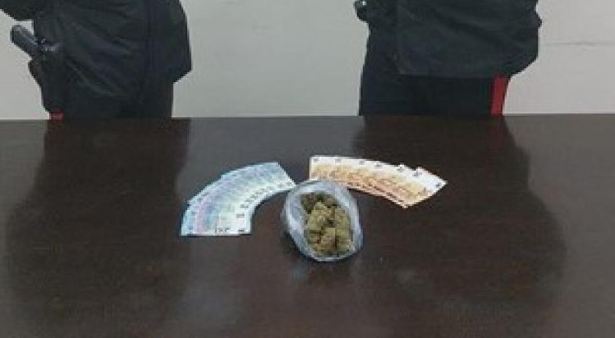 ARRESTATI DUE PATERNESI PER SPACCIO LUNGO LA S.P. 57 - 