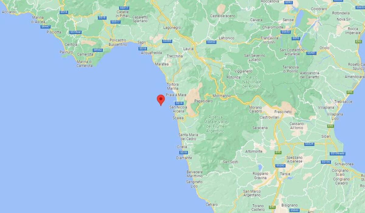 FORTE SCOSSA DI TERREMOTO AL SUD IERI SERA: MAGNITUDO 5.1 NEL GOLFO DI POLICASTRO,  A 286 KM DI PROFONDITÀ - 