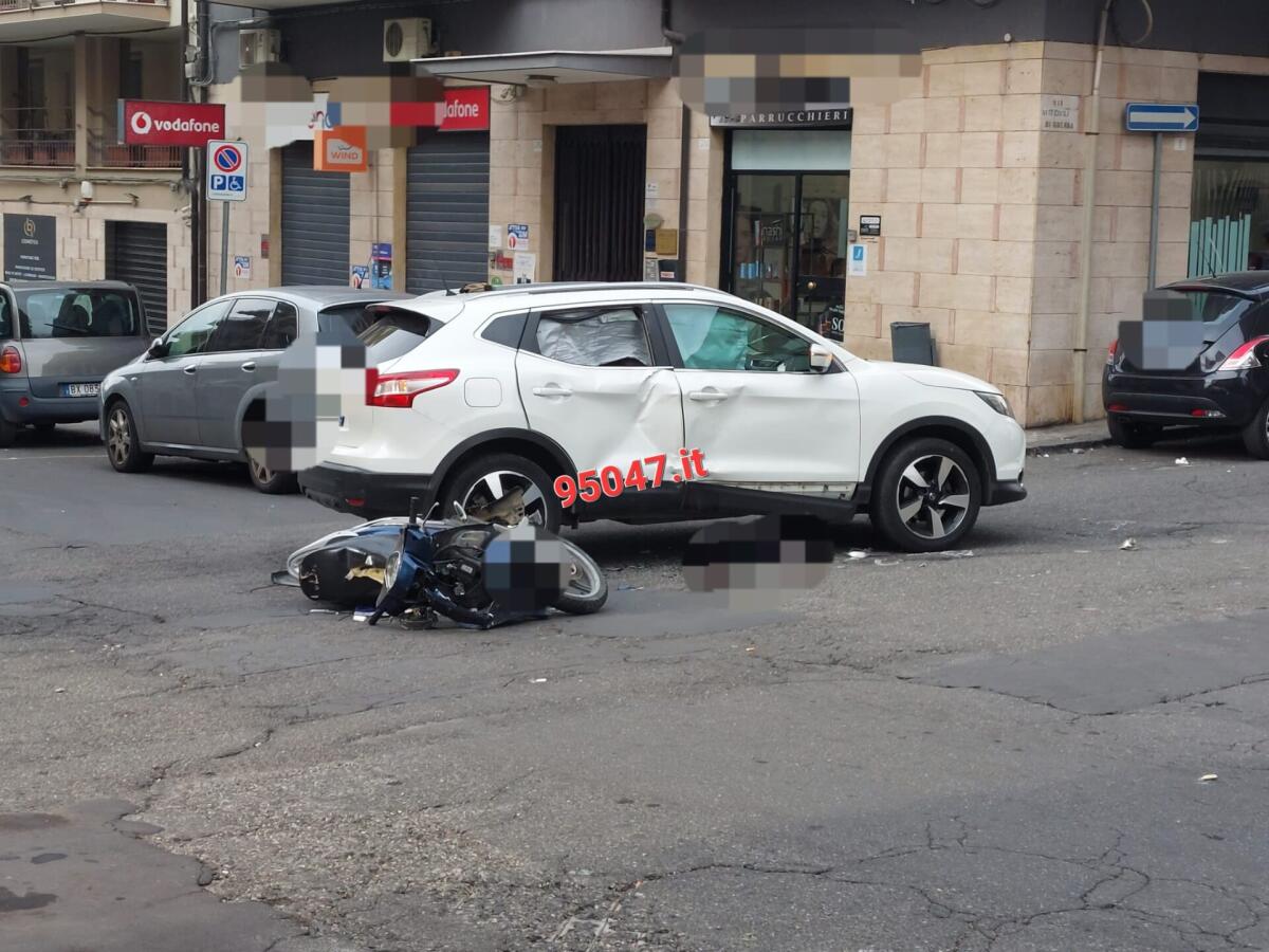 PATERNO': GRAVE INCIDENTE IN VIA E. BELLIA,18ENNE TRASFERITO A CATANIA IN ELISOCCORSO - 