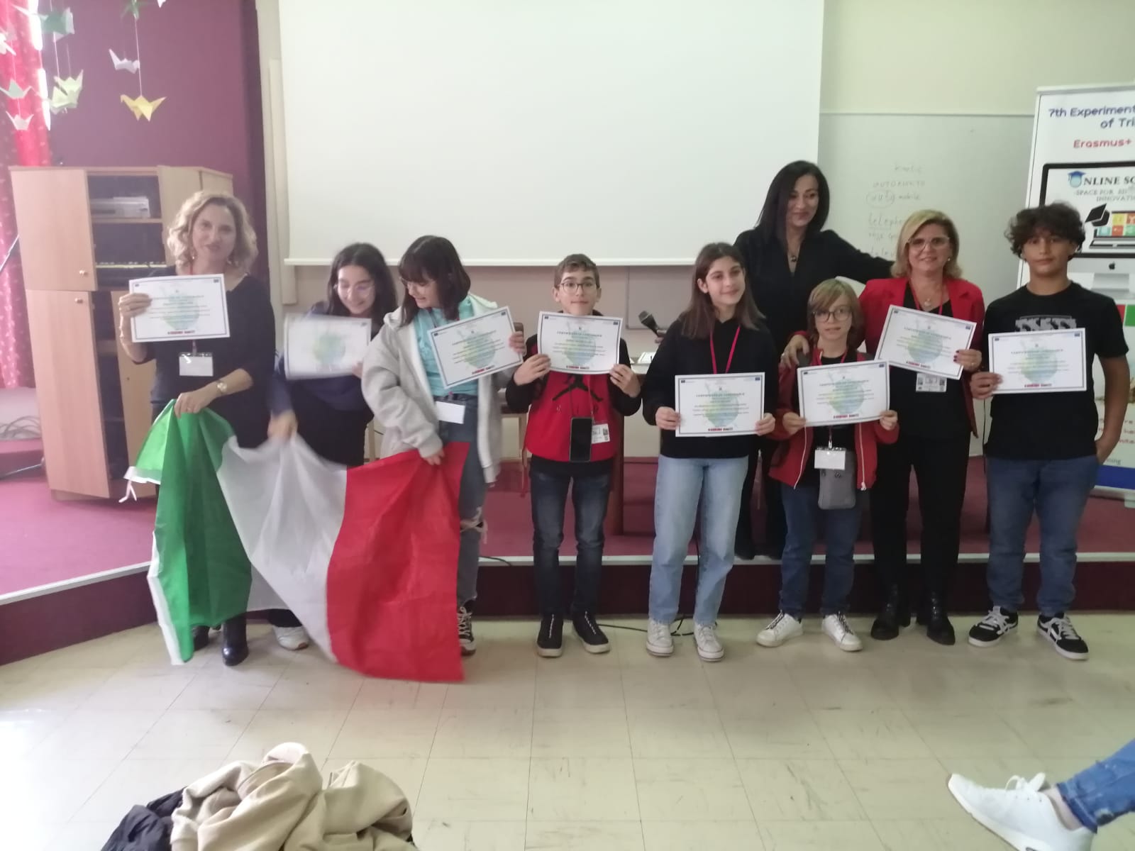 PATERNO'. CONCLUSA LA MOBILITÀ IN GRECIA DEL PROGETTO ERASMUS DELL'ISTITUTO DON MILANI