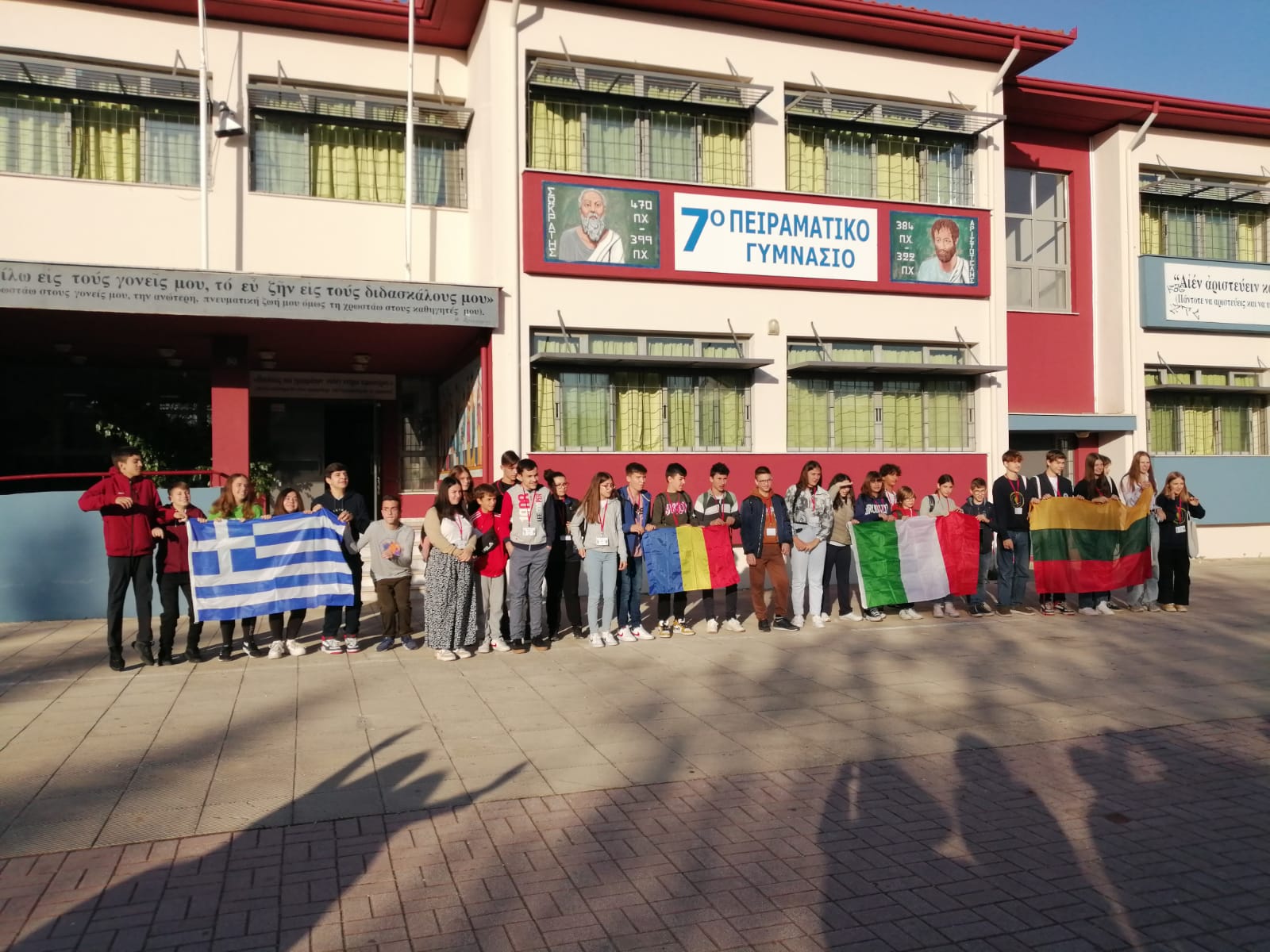 PATERNO'. CONCLUSA LA MOBILITÀ IN GRECIA DEL PROGETTO ERASMUS DELL'ISTITUTO DON MILANI