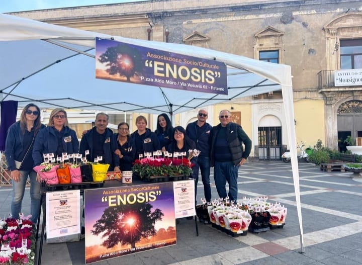 PATERNÒ: RACCOLTA FONDI ORGANIZZATA DALL’ASSOCIAZIONE ENOSIS IN FAVORE DI PIERO MONTALTO