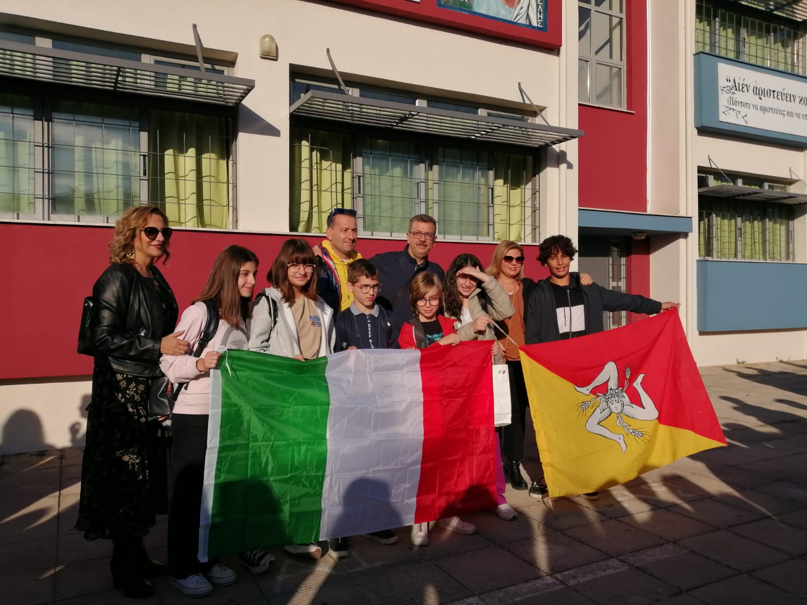 PATERNO'. CONCLUSA LA MOBILITÀ IN GRECIA DEL PROGETTO ERASMUS DELL'ISTITUTO DON MILANI