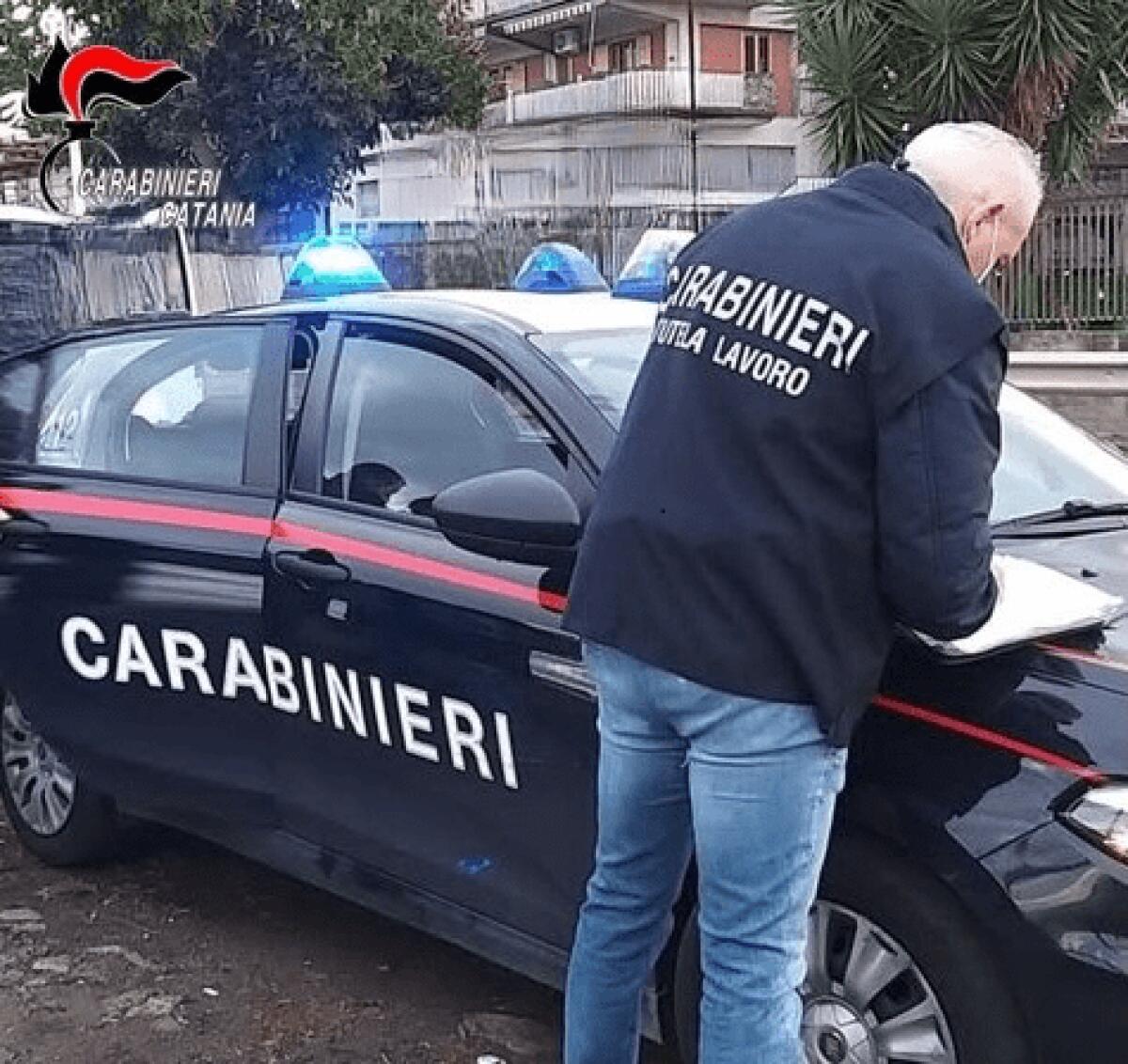 MISTERBIANCO. CONTROLLI DEI CARABINIERI IN OCCASIONE DELLE IMMINENTI FESTIVITÀ: DENUNCE E SANZIONI - 