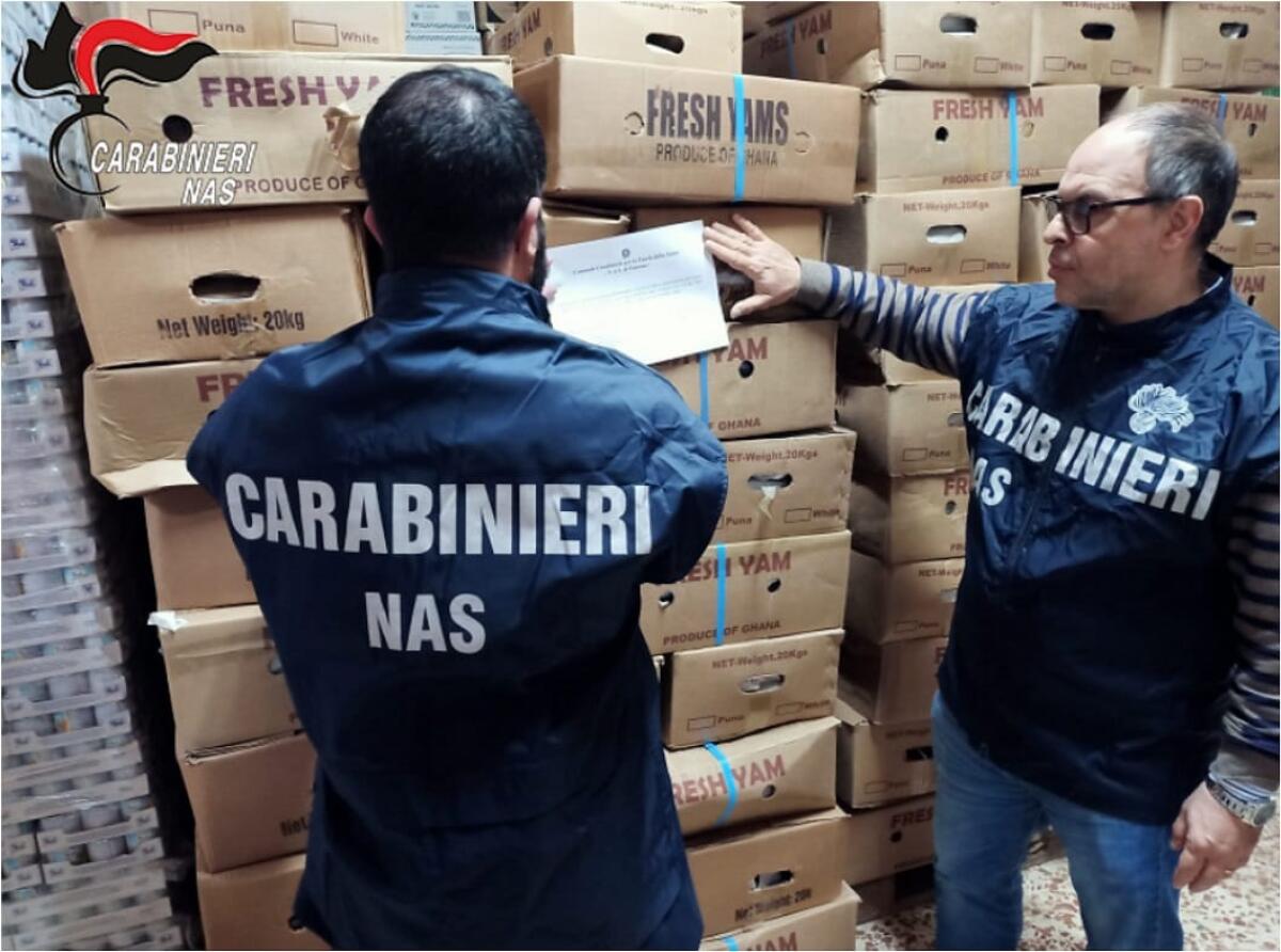 PALERMO.CARABINIERI SEQUESTRANO DI 2 TONNELLATE DI PATATE SENZA TRACCIABILITÀ - 