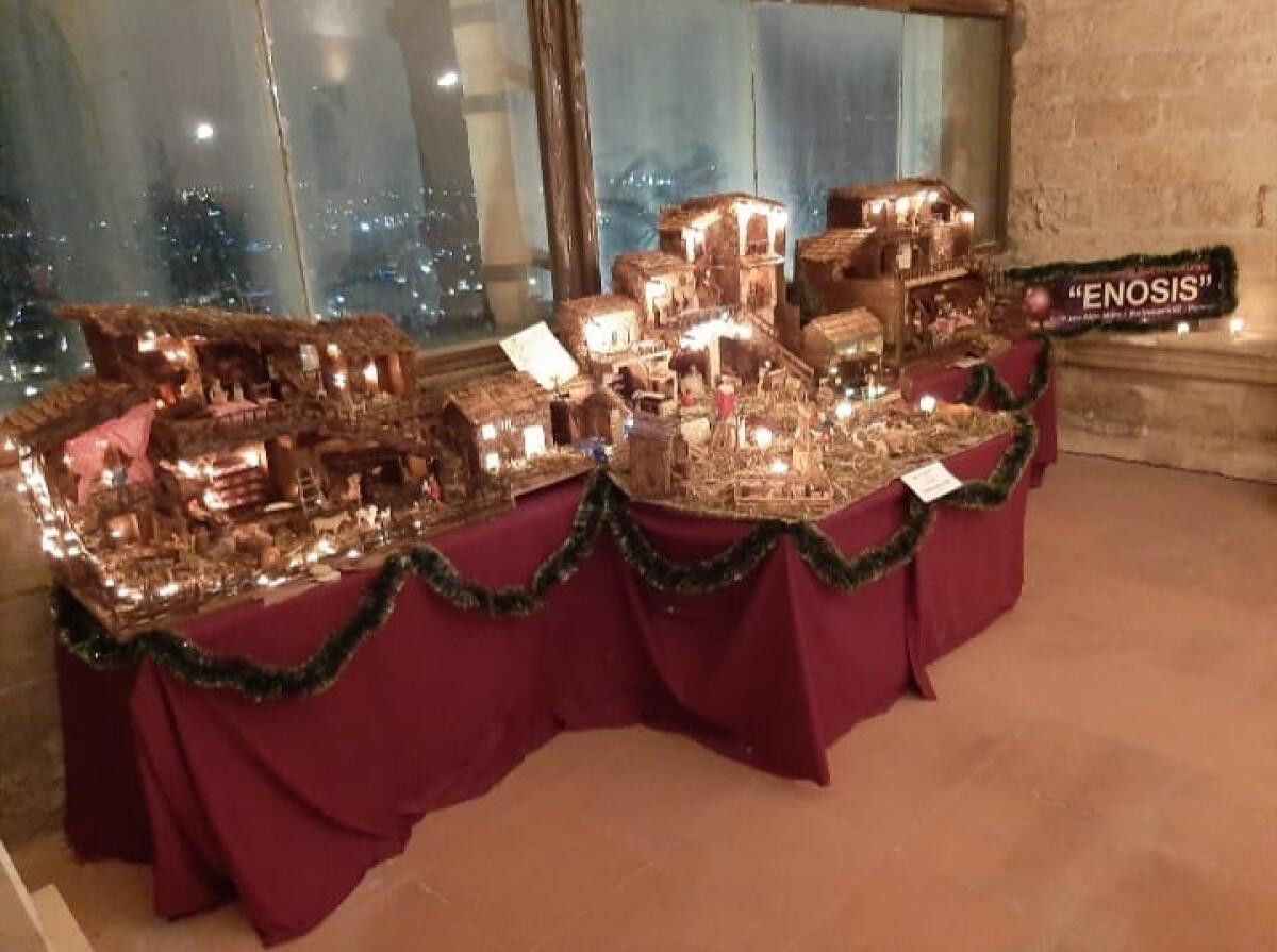 PATERNÒ, INAUGURATA LA MOSTRA DEI PRESEPI ARTISTICI - 