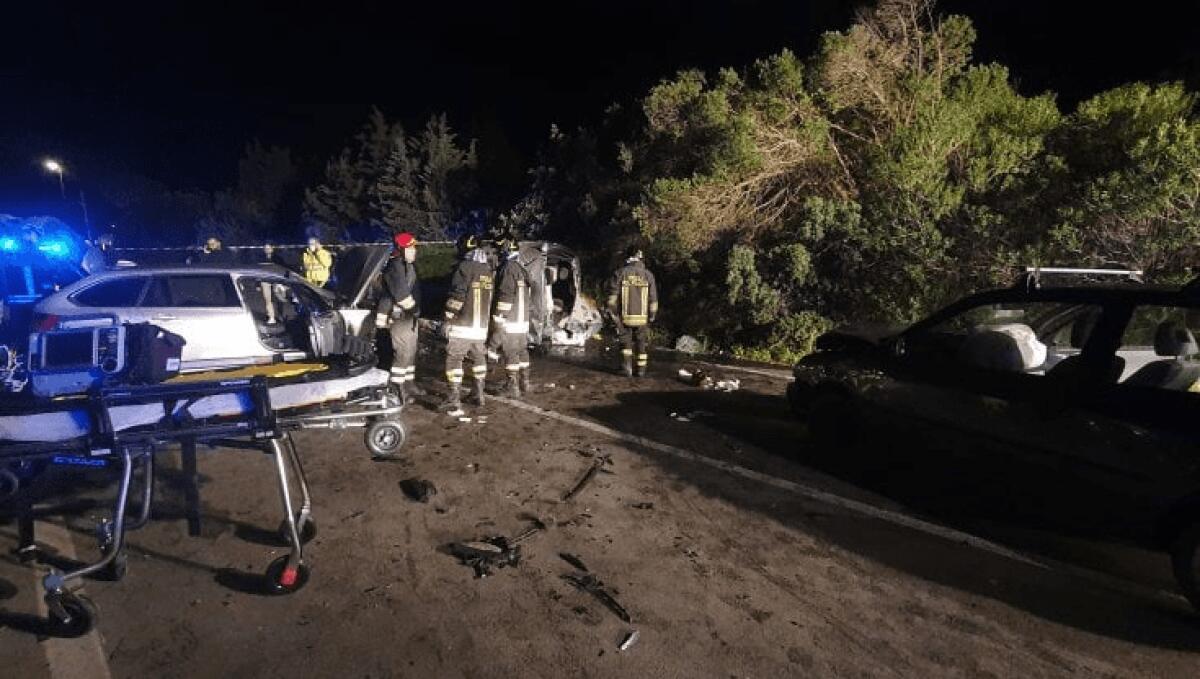 INCIDENTE STRADALE IERI SERA AD AGRIGENTO: DUE MORTI ED UNA DONNA IN GRAVI CONDIZIONI - 