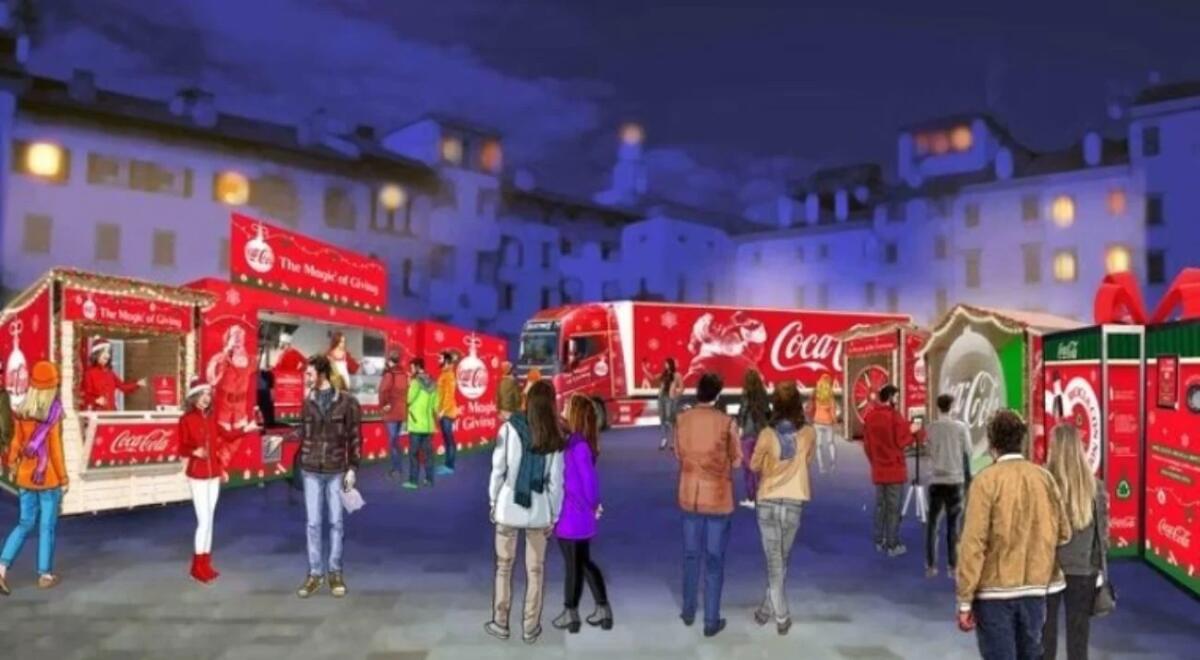 SABATO RITORNA A CATANIA IL COCA-COLA CHRISTMAS VILLAGE - 