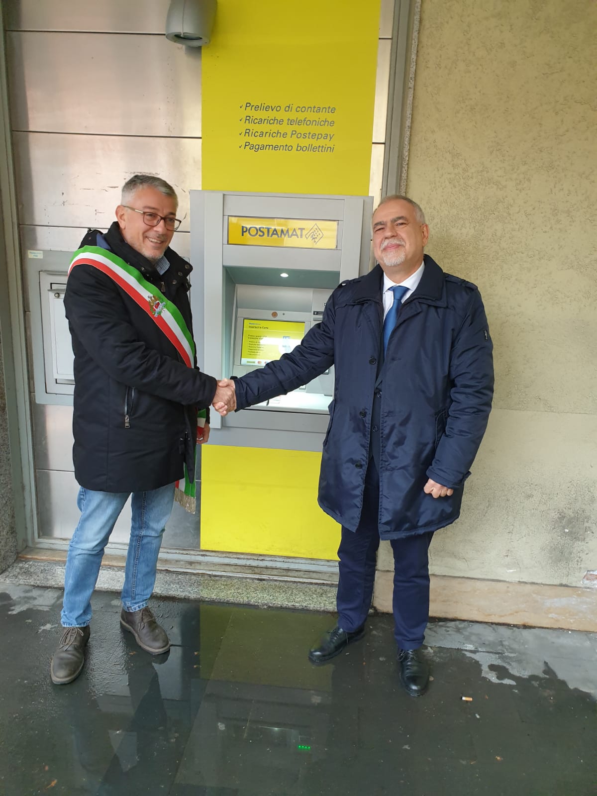 POSTE ITALIANE: PRESENTATO IL NUOVO ATM POSTAMAT DI BELPASSO