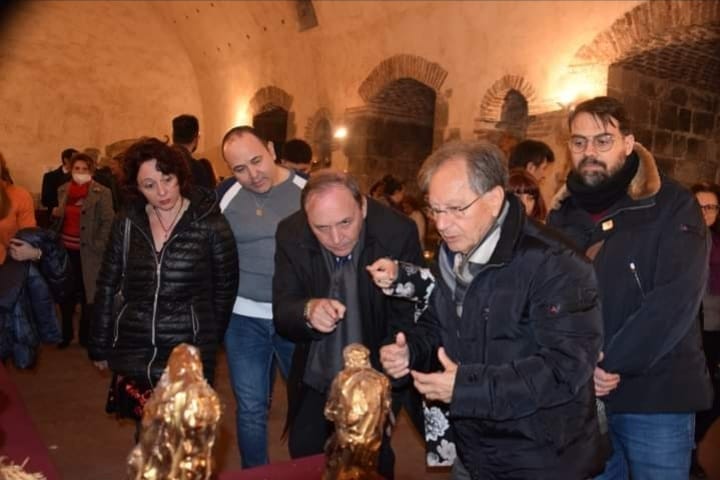 PATERNÒ, INAUGURATA LA MOSTRA DEI PRESEPI ARTISTICI
