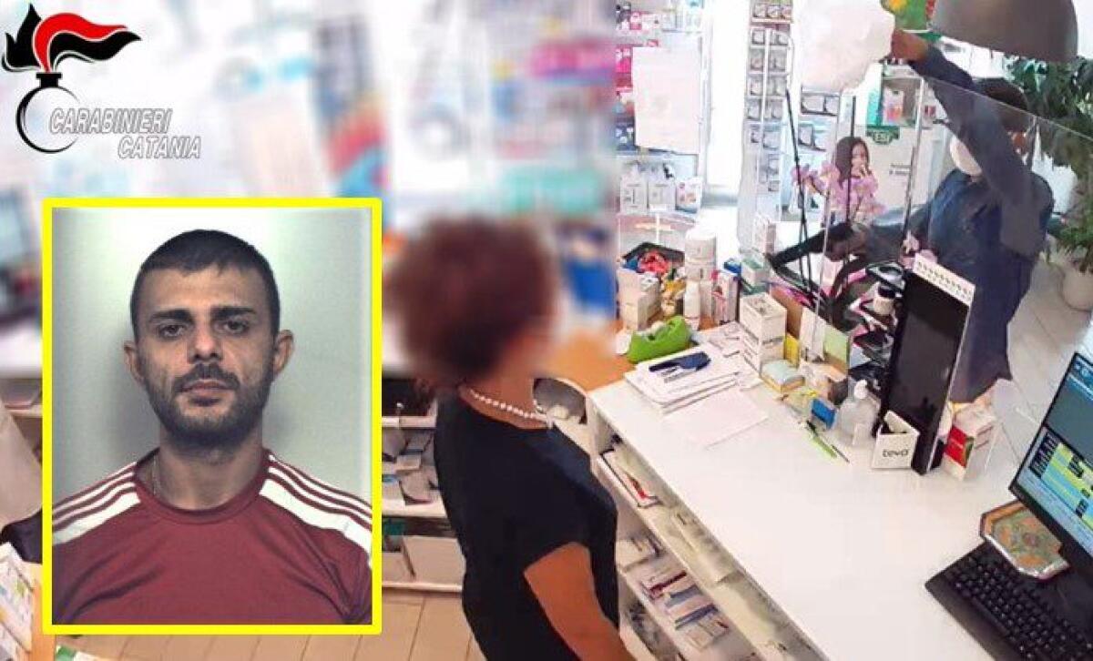 GIARRE (CT): ARRESTATO 32ENNE RAPINATORE SERIALE - 